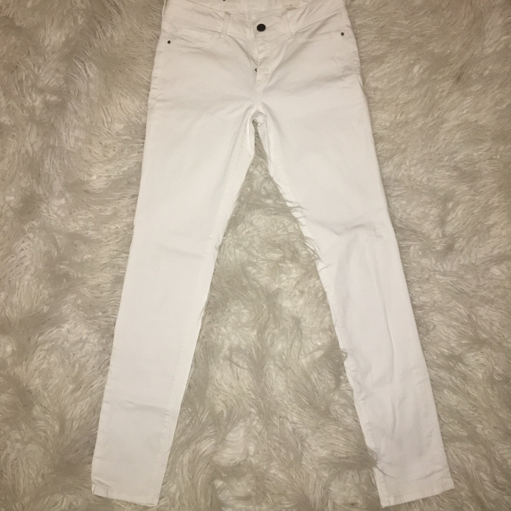 White treasure & bond jeans